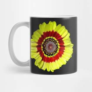 Tricolour Chrysanthemum Ismelia Carinata Painted Style Pattern Mug